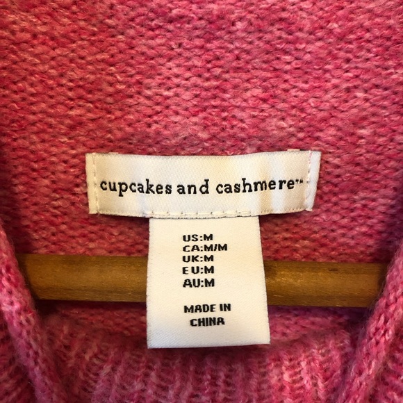 Pink Cupcakes and Cashmere sweater with Eiffel Tower. - Picture 2 of 3